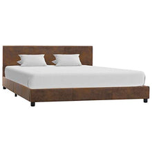 SKM Giroletto Marrone in Similpelle Scamosciata 160x200 cm (27.65kg)