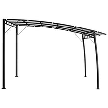 UnfadeMemory Tenda Parasole da Giardino Gazebo da Giardino 4x3x2,25 m Crema