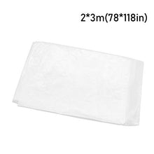 YapitHome Fodere Antipolvere in Plastica Trasparente Copridivano Resistente all'Acqua Copridivano Protettore Divano Letto Divano Protettore Divano (2 * 3 m)