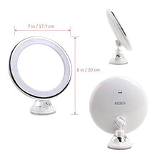 WBFN 1 pz 7 Pollice 7X Makeup di ingrandimento Mirrors Regolabile Specchi per Il Bagno Specchi da Bagno Specchi da Bagno con Ventosa