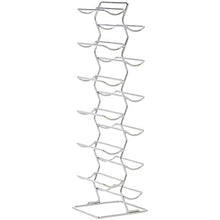 Amazon Basics - Portabottiglie di vino cromato dal design moderno, per 12 bottiglie