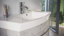Mobile bagno curvo Bella 100cm grigio cemento
