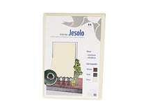 COINGROSTEX Tende da Sole per Esterno con Anelli, Misura: 145x250cm, in Tinta Unita Colore Panna