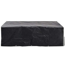 E E-NICES Telo di Copertura per mobili polirattan con 10 Occhielli 300 x 140 cm