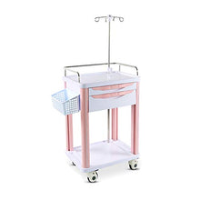Veicolo di Soccorso in ABS Medico, Carrello di Consegna, Carrello di Pronto Soccorso per Infermieristica, Carrello per Strumenti per Cambio Veicolo