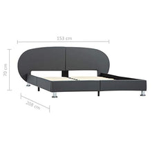 SKM Giroletto Grigio in Similpelle 120x200 cm (26.6kg)