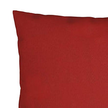 vidaXL Cuscini Decorativi 4 pz Rossi 40x40 cm in Tessuto