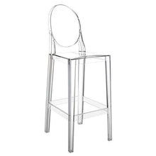 Kartell One More Sgabello, 2 Pezzi, Cristallo, Altezza seduta 75 cm