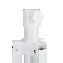 Relaxdays, Bianco Base per Ombrellone, per Aste con D: 25-35 mm, Treppiedi Pieghevole, Stabile, HLP: 55 x 67 x 67 cm