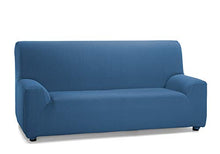 Martina Home Custodia di Divano Elasticizzato 2 posti, Tessuto, 30 x 40 x 6 cm 30x40x6 cm Blu Hostess