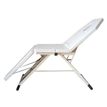 Kaibrite lettino da 182cm 60cm,pieghevole,per massaggi estetici, lettino da massaggio,sedia a sdraio,pieghevole in 3 posizioni,mobile per cosmetici,sedia da massaggio,divano (bianco)