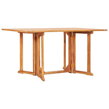 vidaXL - Tavolo da giardino pieghevole con farfalle, 150 x 90 x 75 cm