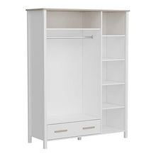 Homemania Armadio, Truciolare Melaminico, Bianco, Legno