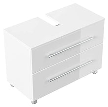 Sottostruttura universale su piedi 85 cm bianco lucido