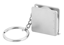 SaySure - Portable Full Metal Ruler Tape Measure Multifunctional Keychain