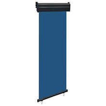 vidaXL - Tenda da sole laterale per balcone, 60 × 250 cm, colore: Blu