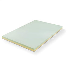 ZINUS Coprimaterasso in memory foam al tè verde | 140 x 190 cm | OEKO-TEX | Per materassi, letti e divani