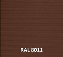 Thermoplast® - Set di 6 strisce protettive per recinzioni, 19 cm x 26 m = 4,94 m2, marrone, 19 cm x 20 pezzi