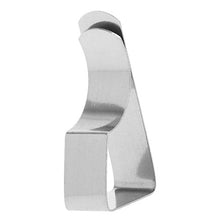 NINGYE - 4 mollette per tovaglia in acciaio inox, regolabili