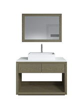 Badplaats B.V. Mobili da Bagno Atlas 110 cm Marrone - Armadio mobiletto lavabo Mobili Armadietto