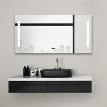 Talos Star Specchio per Il Bagno a LED, Bianco Neutro, 120x 60 cm