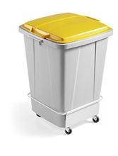 Durable 1801668010 - Carrello Durabin Trolley, 90 Litri, 1 Pezzo, Bianco