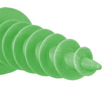 Relaxdays Picchetto per Ombrellone, con Manici, Supporto per Stendino, 19-32 mm, Campeggio, Spiaggia, Plastica, Verde