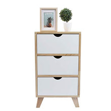 Hyjgjzjh Comodino Con 3 Cassetti Comodino Facile Indtallation Per Interno Camera Da Letto Semplice