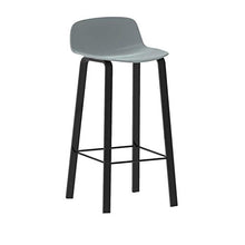 SAP - Sgabello da bar, alla moda, creativo, per la casa, con schienale alto, girevole, resistente (colore: grigio, dimensioni: 65 cm)