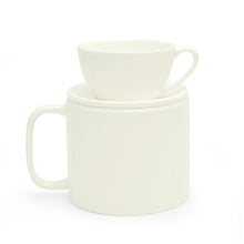 Latte & Espresso Double Cup - Two Cup Sizes For Dual Use