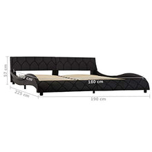 SKM Giroletto Nero in Similpelle 180x200 cm (38.1kg)