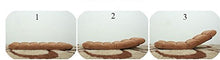 Pure Color Pigro Divano Cushions56cm (Colore : Black+White, Dimensioni : 56cm)