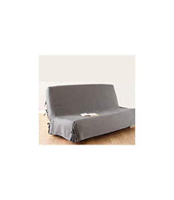 Atmosphera Copridivano per Divano Letto - 100% Cotone - Colore: Grigio Chiaro - Arredi Casa