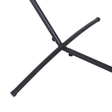 Outsunny Supporto Struttura Portante Max.150Kg per Amaca Regolabile 280x120x110cm Nero
