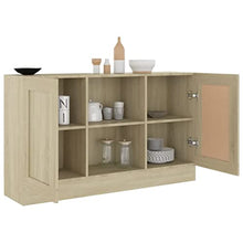 vidaXL Credenza Rovere Sonoma 120x30,5x70 cm in Truciolato