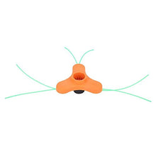 Rockyin Testa Universale ABS falciatrice Trimmer con Linea Spazzola String Cutter Lawn Mower