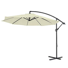 LZQ - Ombrellone da giardino in alluminio, 300 cm, con protezione UV 40+, per giardino, terrazza, balcone