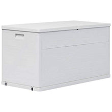 Festnight Baule da Giardino per Esterno in Plastica 420 L Grigio Chiaro