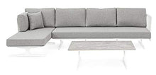 SET SALOTTO ANG. C-C ALTHEA BIANCO WG20