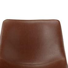 vidaXL Sgabelli da Bar 2 pz Marrone Chiaro in Similpelle