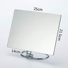 YHtech. Desktop Specchio da Toilette, Specchio Quadrato, Advanced Specchio, Specchio Pieghevole Principessa Specchio da Toilette, Montaggio a Parete a Specchio.