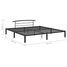 SKM Giroletto Nero in Metallo 200x200 cm (21.5kg)