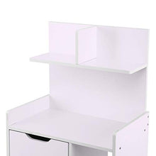 XuanYue Comodino Legno Bianco 48 * 30 * 81 cm Armadio a 2 cassetti Comodino