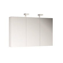 ALLIBERT, set di mobili da bagno preassemblati, funzione Softclose, bianco lucido, lavabo, 120 cm