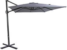 SORARA Roma Basic Parasole a sbalzo, Grigio, 2,5 x 3 m, manovella