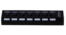 SaySure - 7Ports USB 3.0 Hub with On/off Switch+EU/US AC Power