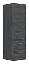 Set di mobili da bagno OPTIMO 80cm (6 pezzi) grigio grafite
