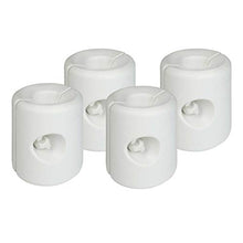 Aktive 62201 - Confezione 4 supporti bianchi per gazebo 25 x 25 x 25 cm Garden