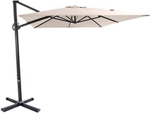 SORARA Roma Basic Parasole a sbalzo, Sabbia, 2,5 x 3 m, manovella