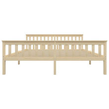 FAMIROSA Giroletto con 2 Cassetti in Legno Massello di Pino 180x200 cm-0341